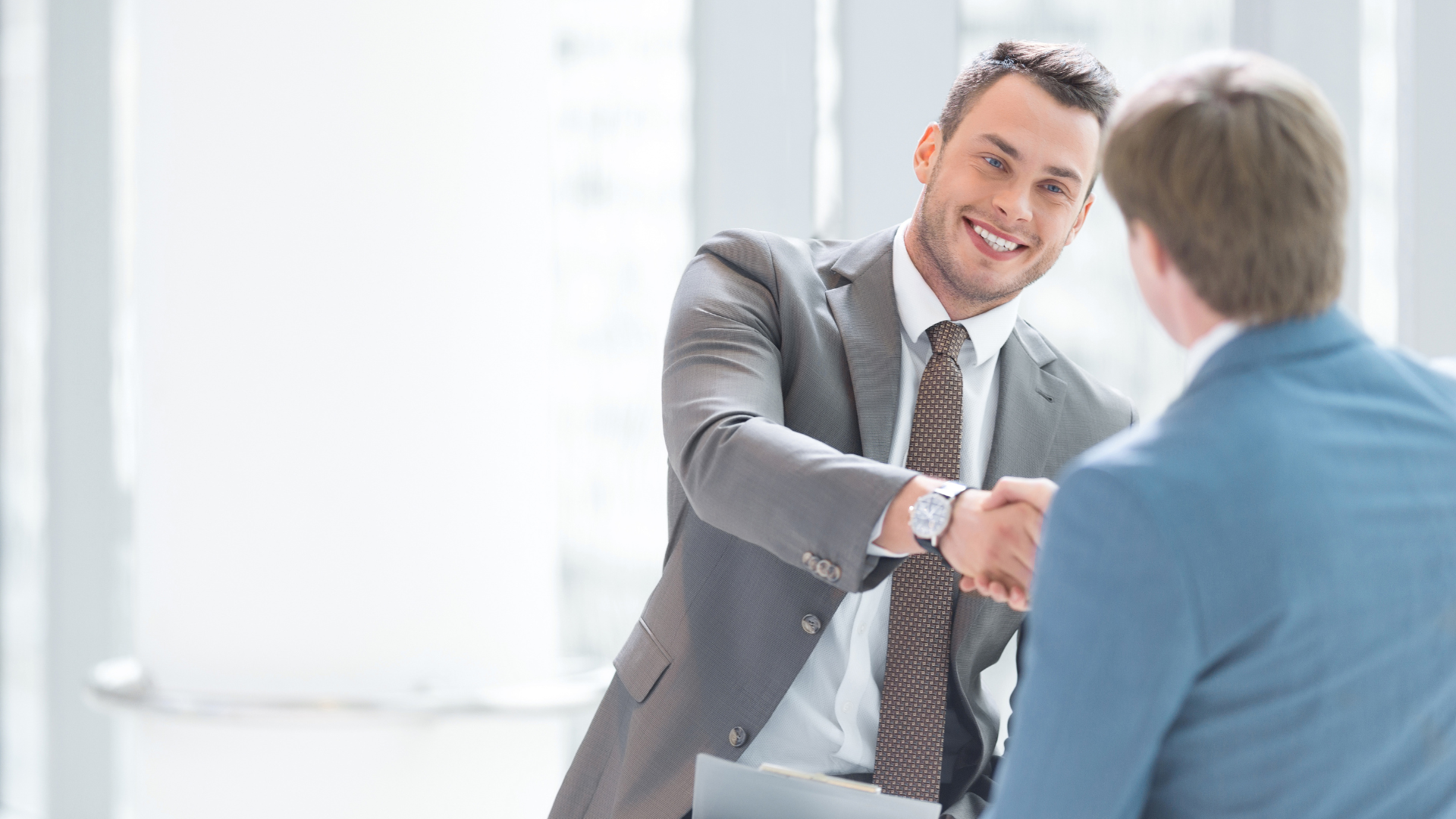 Professional handshake